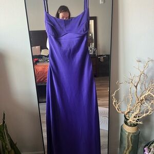 Elegant Purple Women's Dress